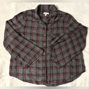 BP. Plaid Button-Up Shirt